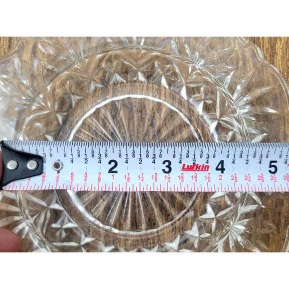 Antique Famous Gold by Co-Operative Flint EAPG Clear Butter Cover Dish 1880S - Picture 11 of 12